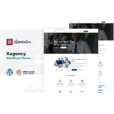 Xagency Creative Agency IT Elementor WordPress Theme