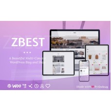 ZBest - Multi-Concept WordPress Blog Theme and Shop for Writers and Bloggers