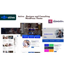 Activo - Business and Consulting WordPress Theme