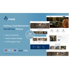 Arroxa – Archery Club Elementor WordPress Theme