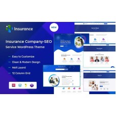 Insurance - Insurance & SEO WordPress Theme