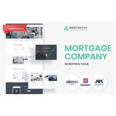 Mortgates - Financial Services WordPress Elementor Theme