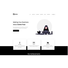 Zetter - Business Multipurpose Black&White WordPress Elementor Theme