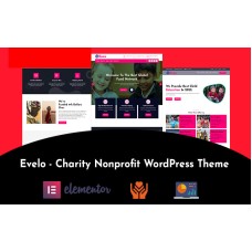 Evelo - Children Charity Nonprofit  WordPress Theme