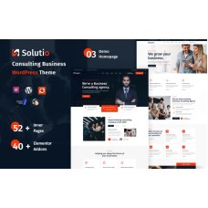 Solutio - Consuting Business WordPress Theme