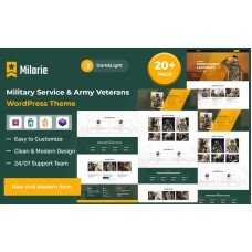 Milarie – Military Service & Army Veterans WordPress Theme