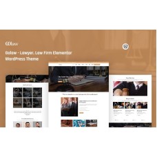 Golaw - Lawyer, Law Firm Elementor WordPress Theme