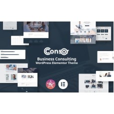Consor - Business Consulting WordPress Elementor Theme