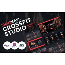IronMass - Gym Fitness & Bodybuilding WordPress Elementor Theme