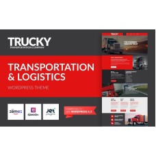 Trucky - Transportation & Logistics Responsive WordPress Theme