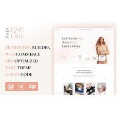 Paja - Lingerie and Pyjamas Shop WordPress Theme
