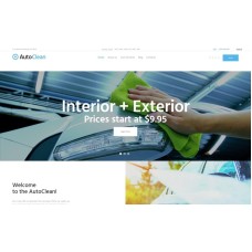 AutoClean - Car Wash & Car Repair WordPress Theme