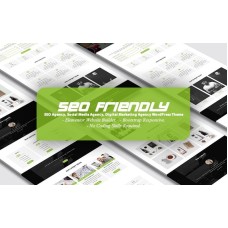 SEO Friendly - SEO and Digital Marketing Agency Landing Page WordPress Theme