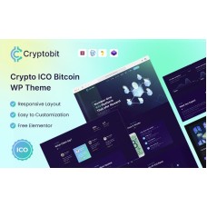 Cryptobit - ICO  WordPress Theme
