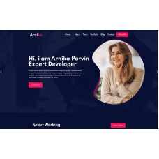 Arnika - Personal Creative Responsive WordPress Theme