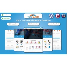Toy Mart - Kid's Toy Store Elementor Template