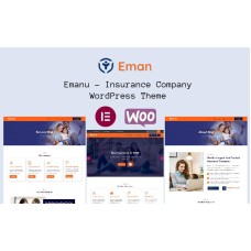Emanu - Insurance Company WordPress Theme