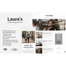 Laura - Elegant WordPress Personal Blog Theme