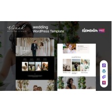Vivaah - Bridal And Wedding Studio WordPress Elementor Theme