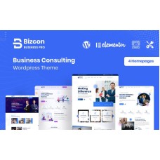 Bizcon - Business Consulting WordPress Theme