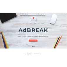 AdBreak - Advertising Company WordPress Theme