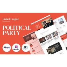 United League - Solid And Reliable Political Campaign Template WordPress Theme