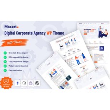 Maxzet - Digital Corporate Agency WordPress Theme