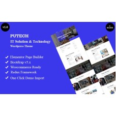 Putech - IT Solution & Technology Wordpress Theme