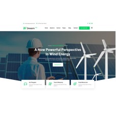 DreamHub Ecology & Solar Energy WordPress Theme