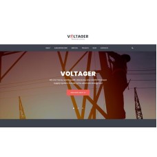 Voltager - Electricity & Electrician Services WordPress Theme