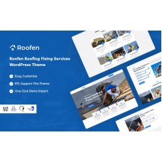 Roofen - Roofing & Fixing Services WordPress Theme