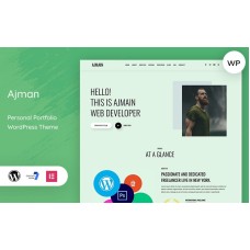 Ajman – Personal Portfolio WordPress Theme