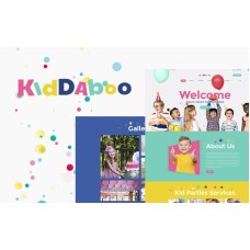 Kiddaboo - Kid Parties Services Responsive WordPress theme