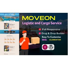 Moveon Logistic and Cargo Service Wordpress Theme