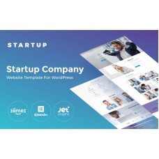 Startup - Startup Company WordPress Theme