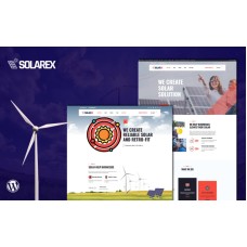 Solarex Renewable Solar Energy WordPress Theme