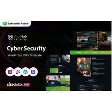 Top Hub - Cyber Security WordPress Elementor Theme