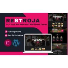 Restroja Fast Food And Resturant Full Responsive Wordpress Theme