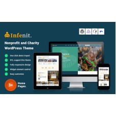Infenit - Nonprofit and Charity WordPress Theme