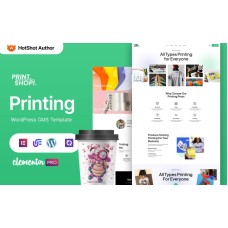 Printshopi - Printing Company WordPress Elementor Theme