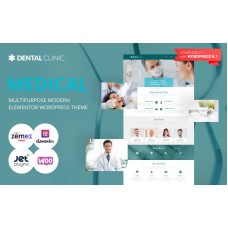 Dental - Medical Multipurpose Modern WordPress Elementor Theme