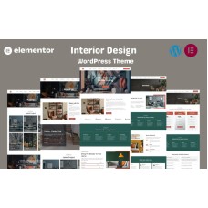 Furniture & Interior Design Elementor WordPress Theme