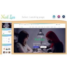 Nail Lux  -  Manicure Salon Landing page WordPress Theme