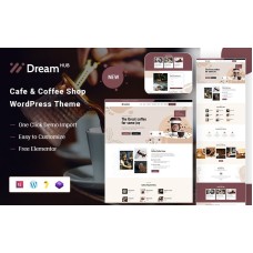 DreamHub- Cafe & Coffee Shop WordPress Theme