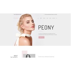 Peony - Fashion Modelling Agency WordPress Theme
