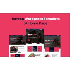 Horsep - Equestrian and Horse Riding, Racing  WordPress Theme
