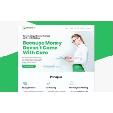Financial Advisor Responsive WordPress Theme