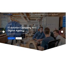 Sabah - IT Solution Landing Page WordPress Theme