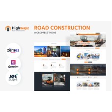 Highwayz - Road Construction WordPress Elementor Theme