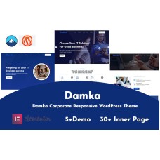 Damka Corporate Responsive WordPress Theme